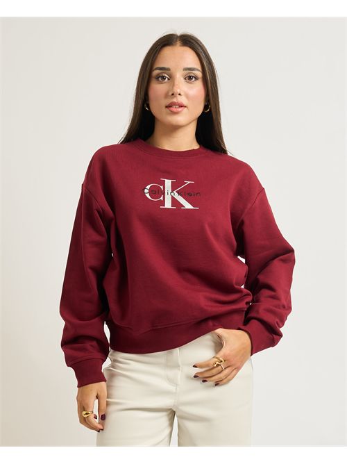 Calvin Klein women's monogram sweatshirt CALVIN KLEIN | LV047B234GWCV